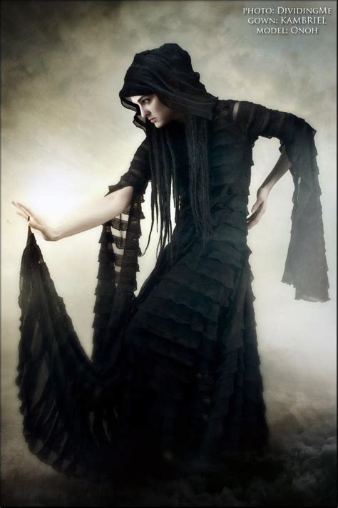 Shadowy witch dress